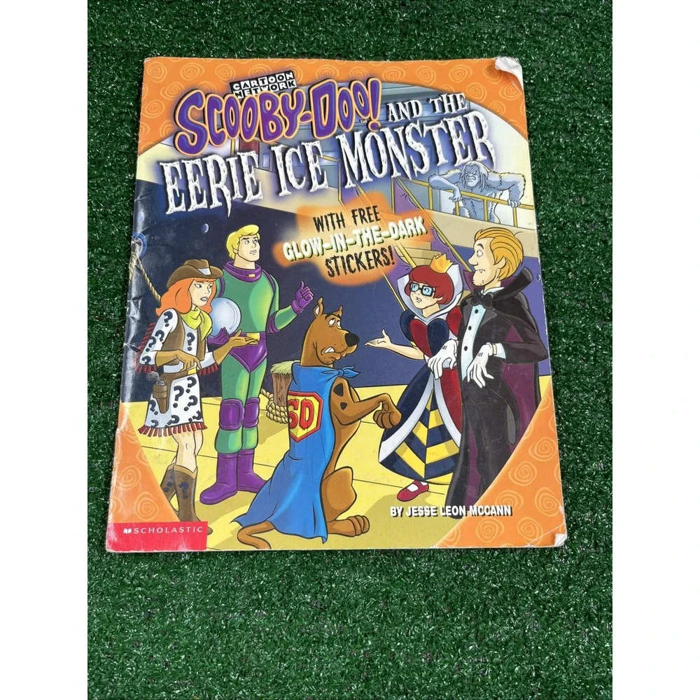 Vtg Scooby Doo Lot Of 4 Books Carnival Creeper Phony Fortune Teller Creepy‎ Chef